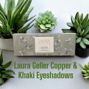 Laura Geller The Casual Collection 14 Eyeshadows Copper & Khaki NWT